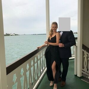 ILLA ILLA Black Evening Dress